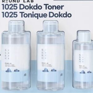 Round Lab 1025 Dokdo Toner 3pc set NEE sealed 2 200ml and 100 ml 6.76 oz 3.38 oz